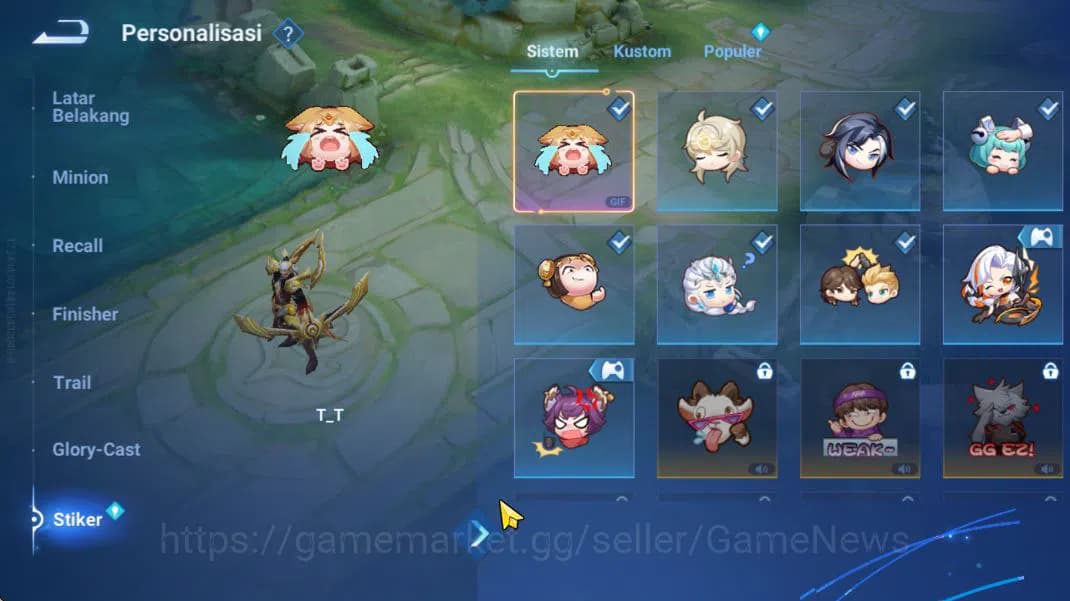 Honor of Kings Accounts Hero 45 Skin 44| KIC (Luna),Legend (Lady Sun),Lord image 12