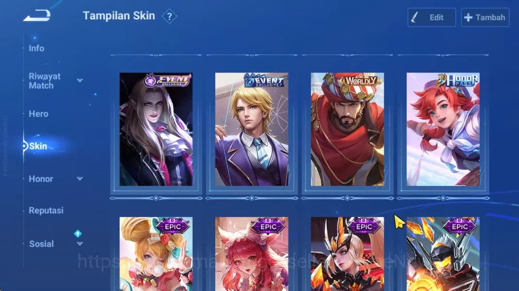 Honor of Kings Accounts Hero 45 Skin 44| KIC (Luna),Legend (Lady Sun),Lord image 4