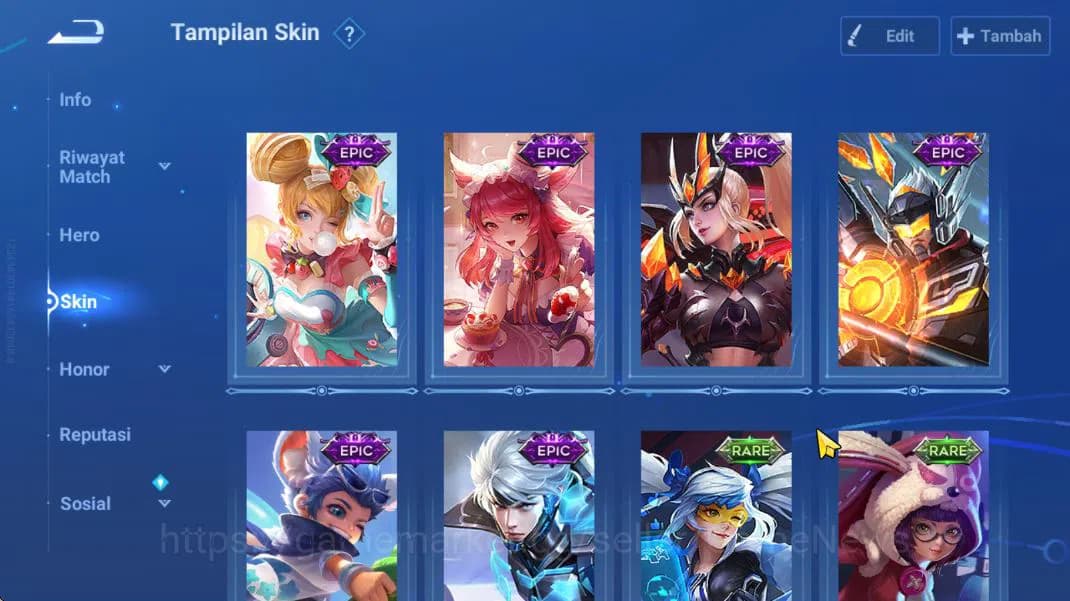 Honor of Kings Accounts Hero 45 Skin 44| KIC (Luna),Legend (Lady Sun),Lord image 5
