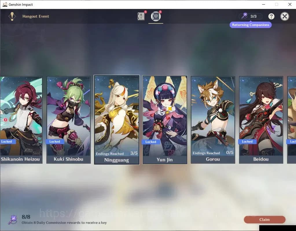 Genshin Impact Accounts Asia|AR 55|7 Limited+9(*5Wep)|Ayaka+Sign,Nahida,Ra image 18
