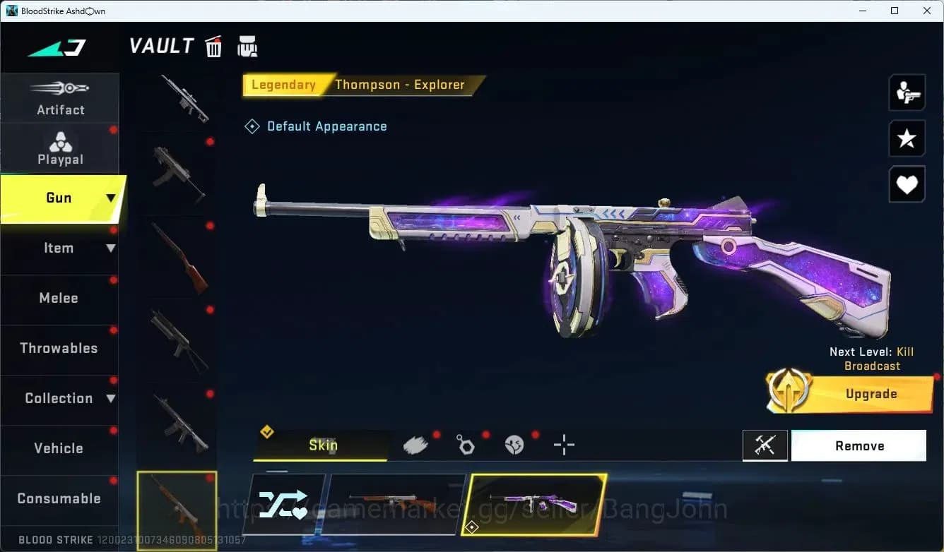 Blood Strike Accounts ASIA | Limited AR97-Ascendant | 9 Legendary Skins image 15