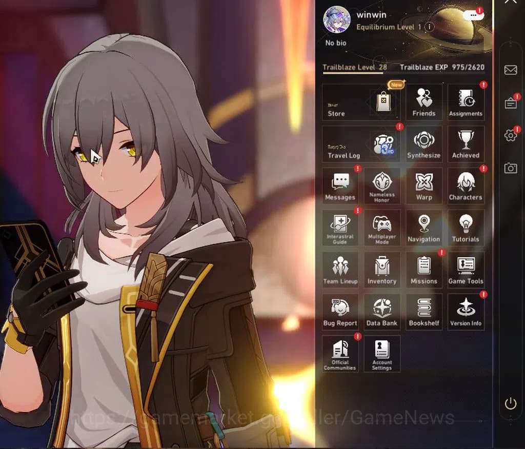 Honkai Star Rail Accounts Asia|TL 28|1 Golden Companion|2 Limited|Silver Wol image 1