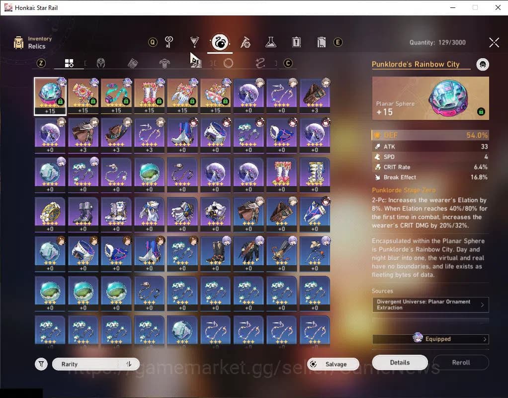 Honkai Star Rail Accounts Asia|TL 28|1 Golden Companion|2 Limited|Silver Wol image 8