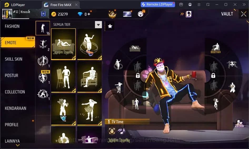 Free Fire Accounts Indonesia | Vault 52| SG Sterling| SG M1014-SCORPI image 16