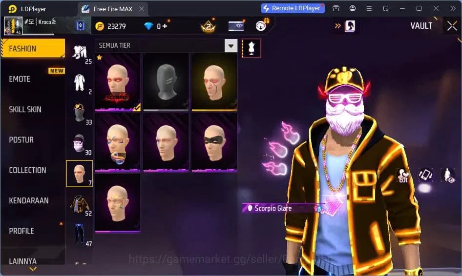 Free Fire Accounts Indonesia | Vault 52| SG Sterling| SG M1014-SCORPI image 20