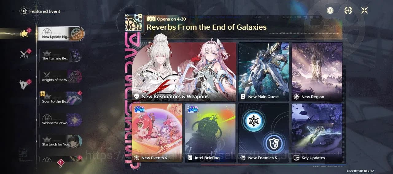 Wuthering Waves Accounts SEA|Rank 7|lvl 66|Galbrena lv 90, phrolova lv 80, image 1