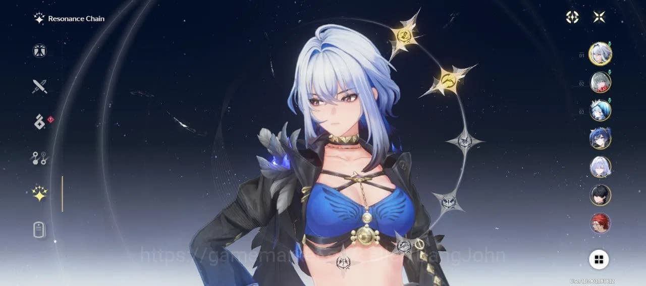 Wuthering Waves Accounts SEA|Rank 7|lvl 66|Galbrena lv 90, phrolova lv 80, image 10