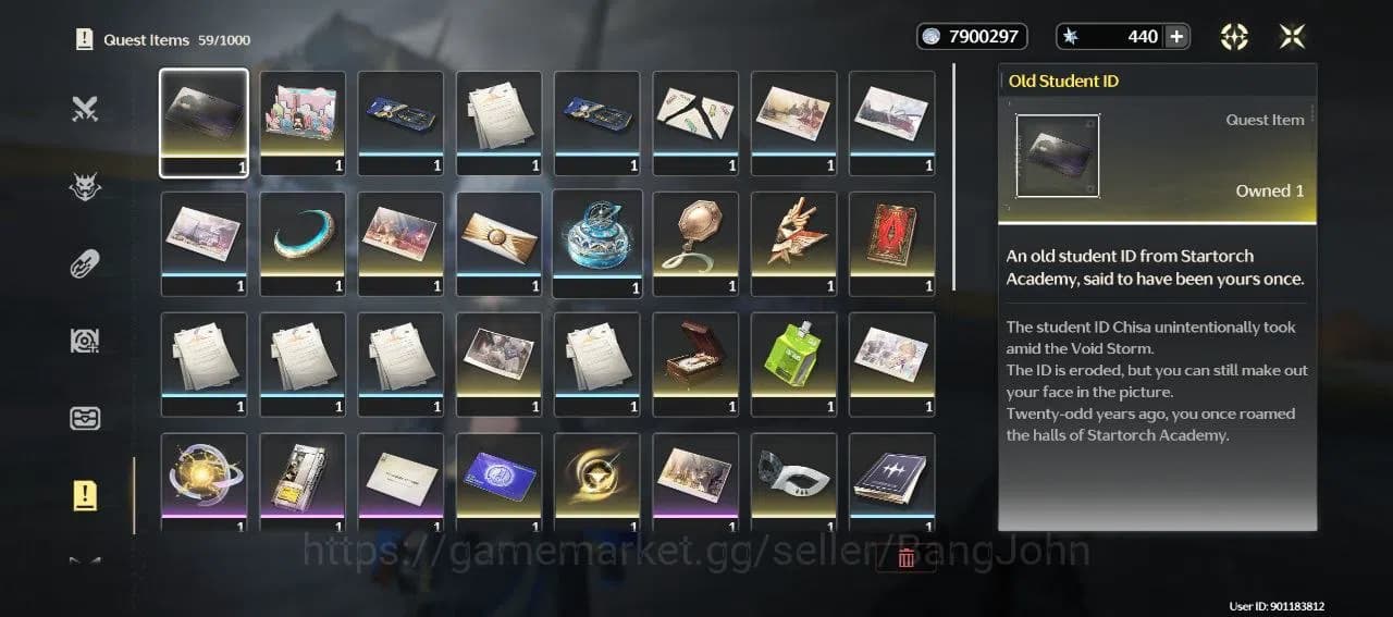 Wuthering Waves Accounts SEA|Rank 7|lvl 66|Galbrena lv 90, phrolova lv 80, image 17