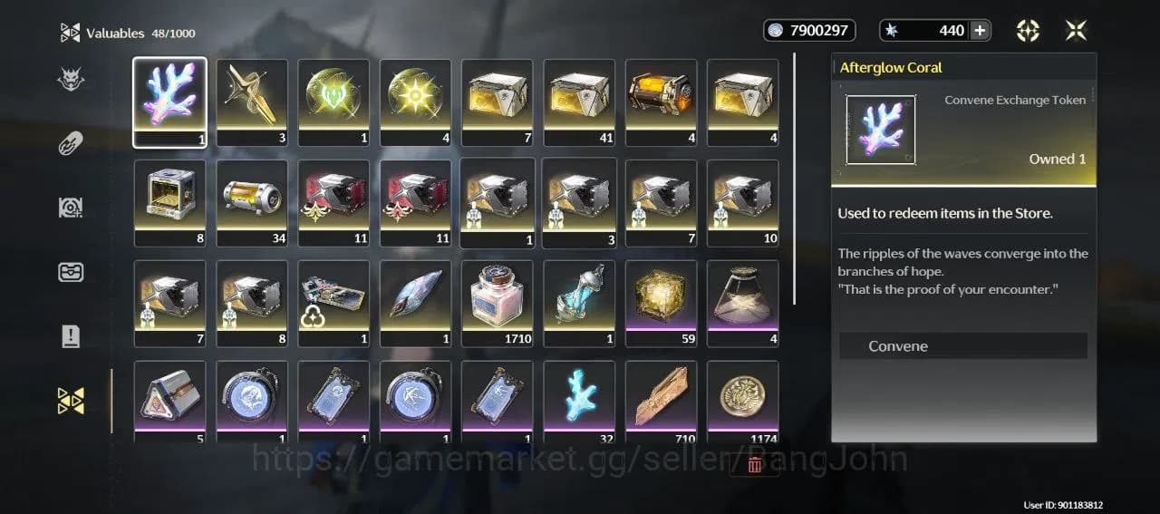 Wuthering Waves Accounts SEA|Rank 7|lvl 66|Galbrena lv 90, phrolova lv 80, image 18