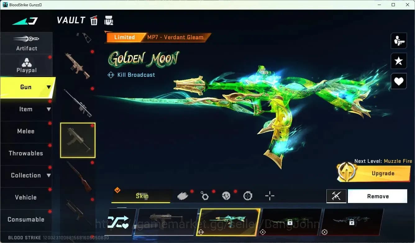 Blood Strike Accounts ASIA | 5 Collab Skins | 1 Limited Skins | 2 Melee| image 19