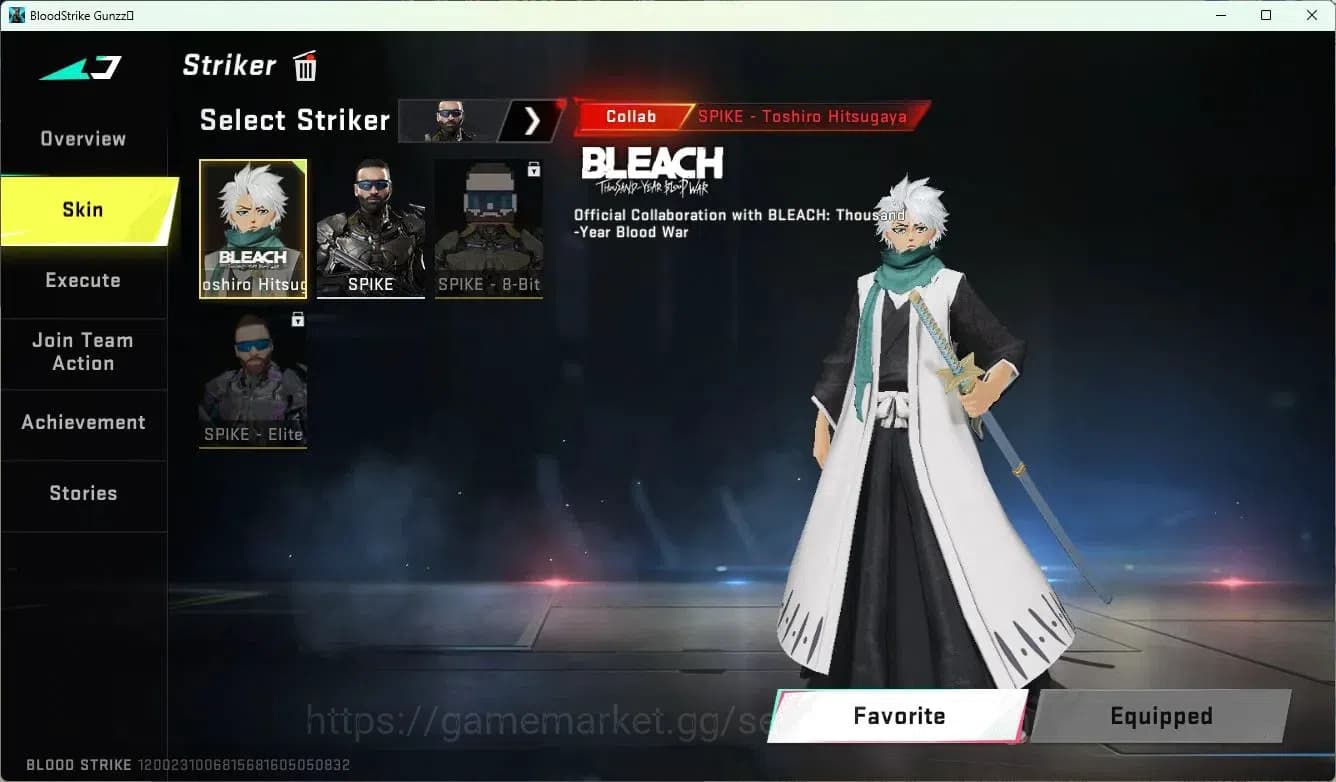 Blood Strike Accounts ASIA | 5 Collab Skins | 1 Limited Skins | 2 Melee| image 3