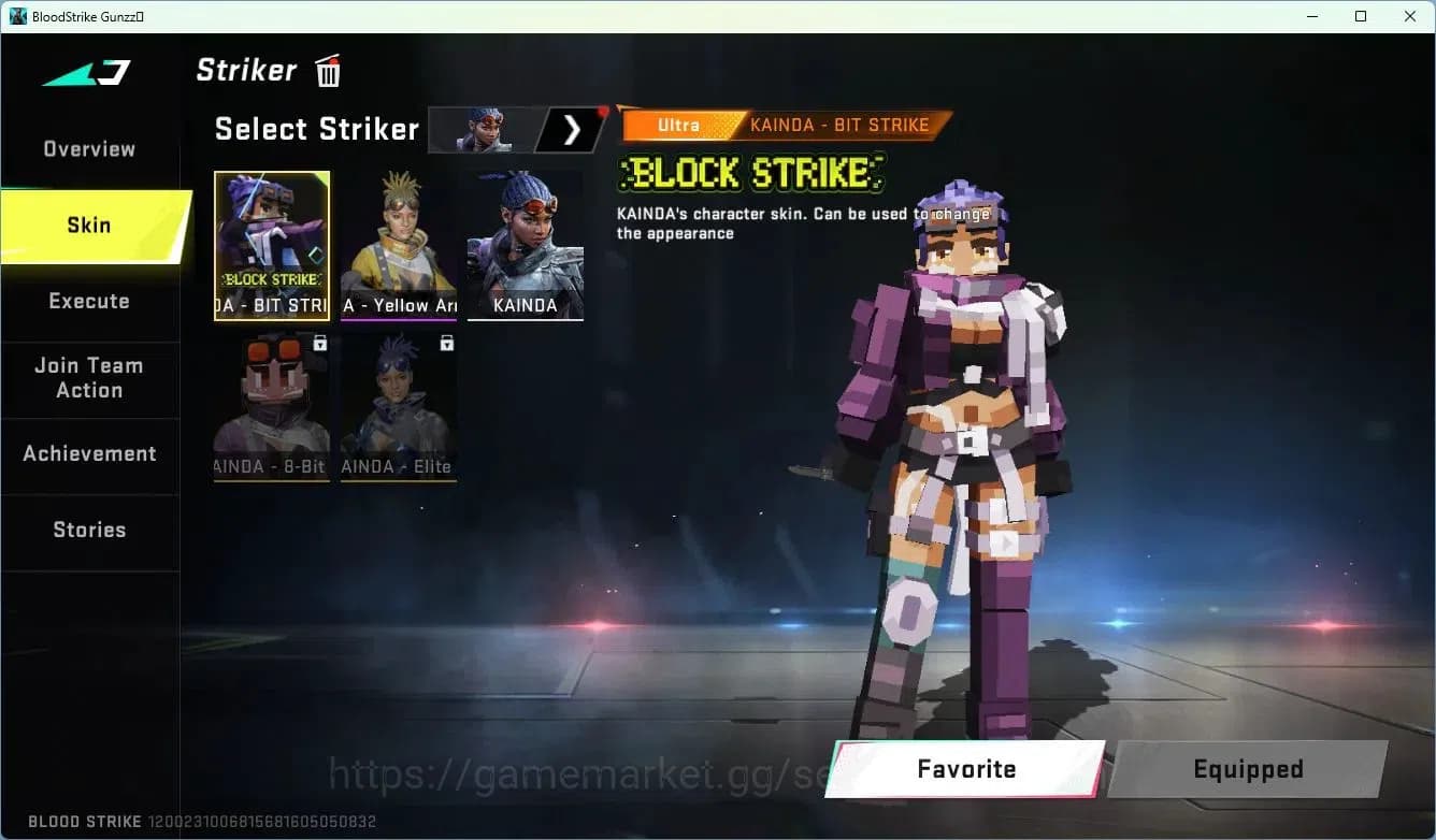 Blood Strike Accounts ASIA | 5 Collab Skins | 1 Limited Skins | 2 Melee| image 4