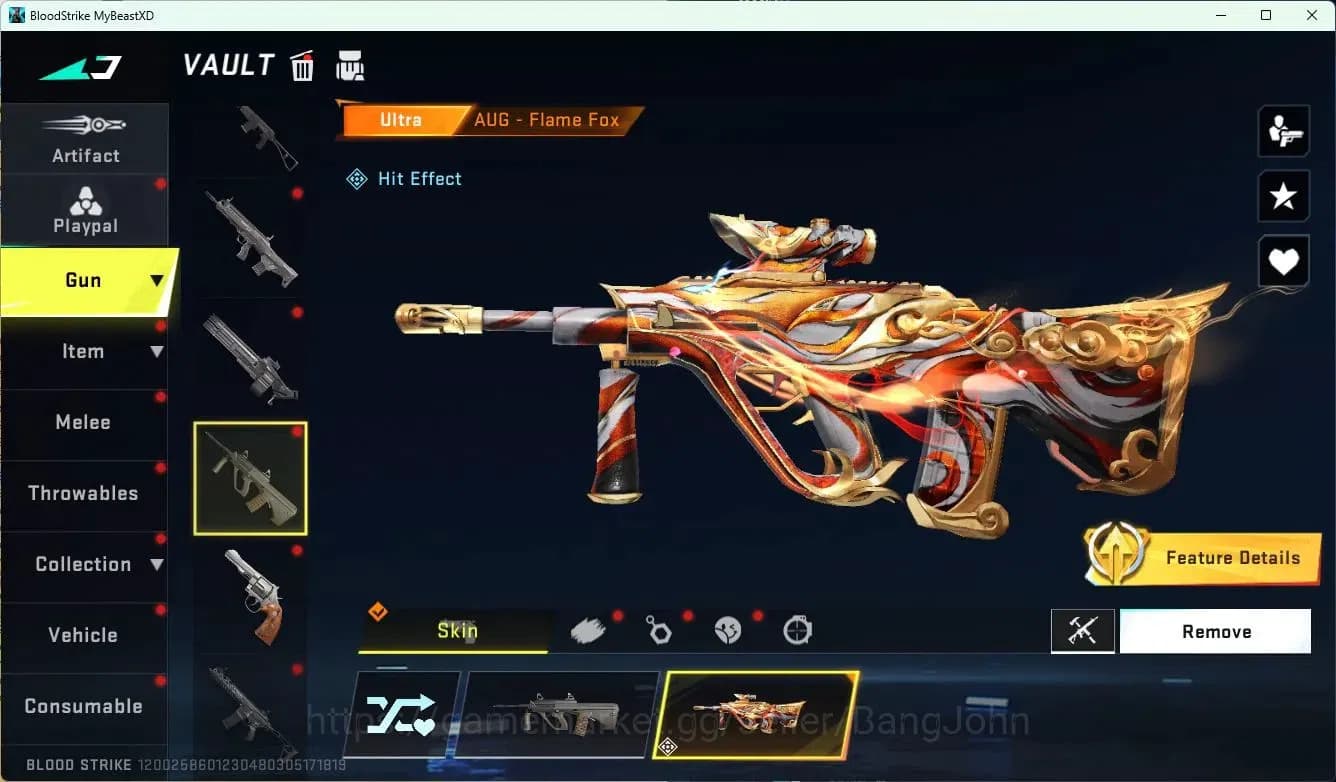 Blood Strike Accounts ASIA| EVO FAL-Draco|Eternal Desert Eagle L2|AOT FA image 12