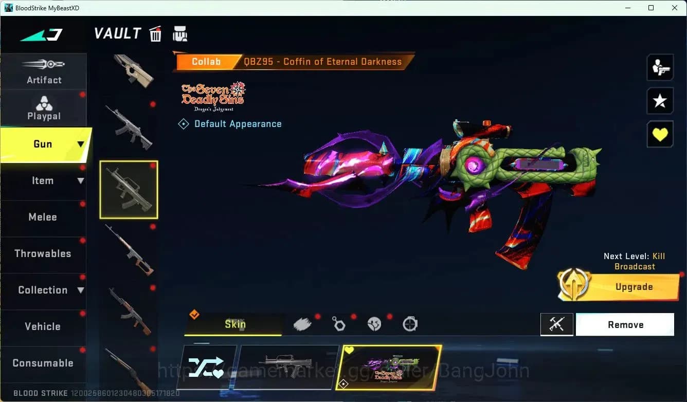 Blood Strike Accounts ASIA| EVO FAL-Draco|Eternal Desert Eagle L2|AOT FA image 16
