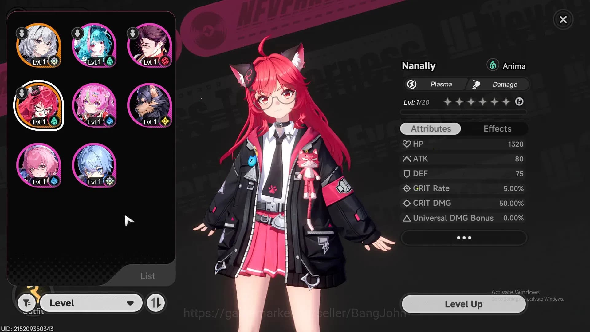 Neverness to Everness Accounts EU| Starter Lv 3 | 1 SSR (Nanally)+ 6 SR | Livery image 2
