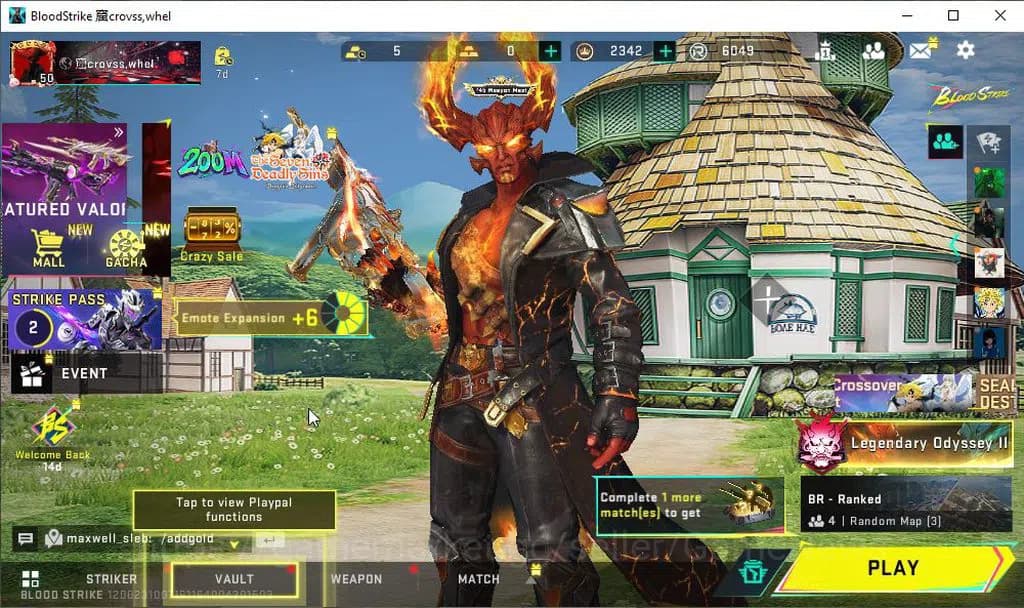 Blood Strike Accounts ASIA|7 ULTRA[VOLT,VAL,UMP45,QBZ95,INP-9,DEagle,Vec image 1