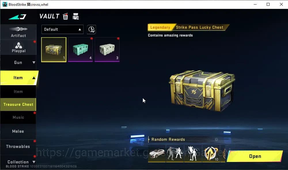 Blood Strike Accounts ASIA|7 ULTRA[VOLT,VAL,UMP45,QBZ95,INP-9,DEagle,Vec image 11