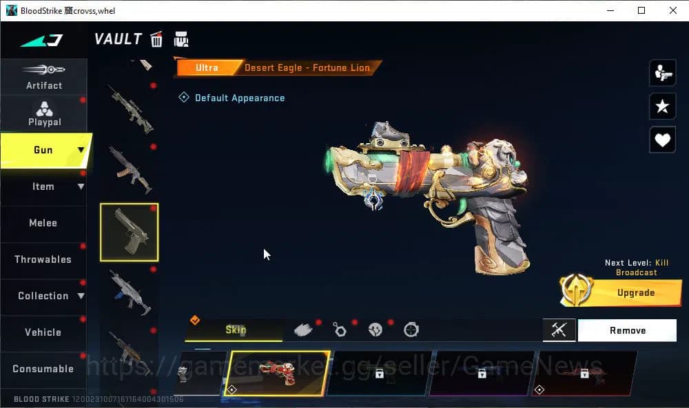 Blood Strike Accounts ASIA|7 ULTRA[VOLT,VAL,UMP45,QBZ95,INP-9,DEagle,Vec image 14