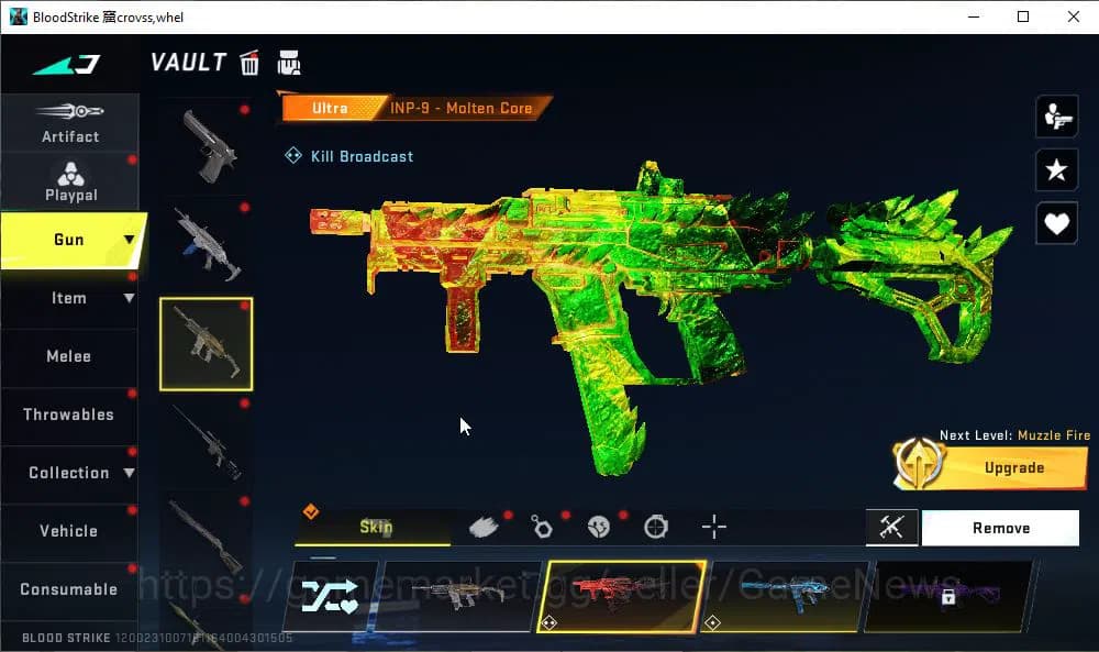 Blood Strike Accounts ASIA|7 ULTRA[VOLT,VAL,UMP45,QBZ95,INP-9,DEagle,Vec image 15