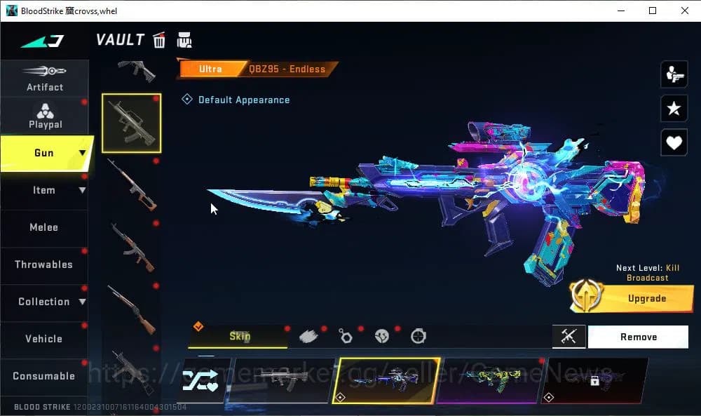 Blood Strike Accounts ASIA|7 ULTRA[VOLT,VAL,UMP45,QBZ95,INP-9,DEagle,Vec image 17