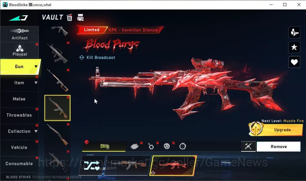 Blood Strike Accounts ASIA|7 ULTRA[VOLT,VAL,UMP45,QBZ95,INP-9,DEagle,Vec image 18