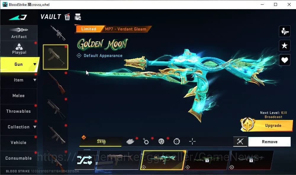 Blood Strike Accounts ASIA|7 ULTRA[VOLT,VAL,UMP45,QBZ95,INP-9,DEagle,Vec image 20