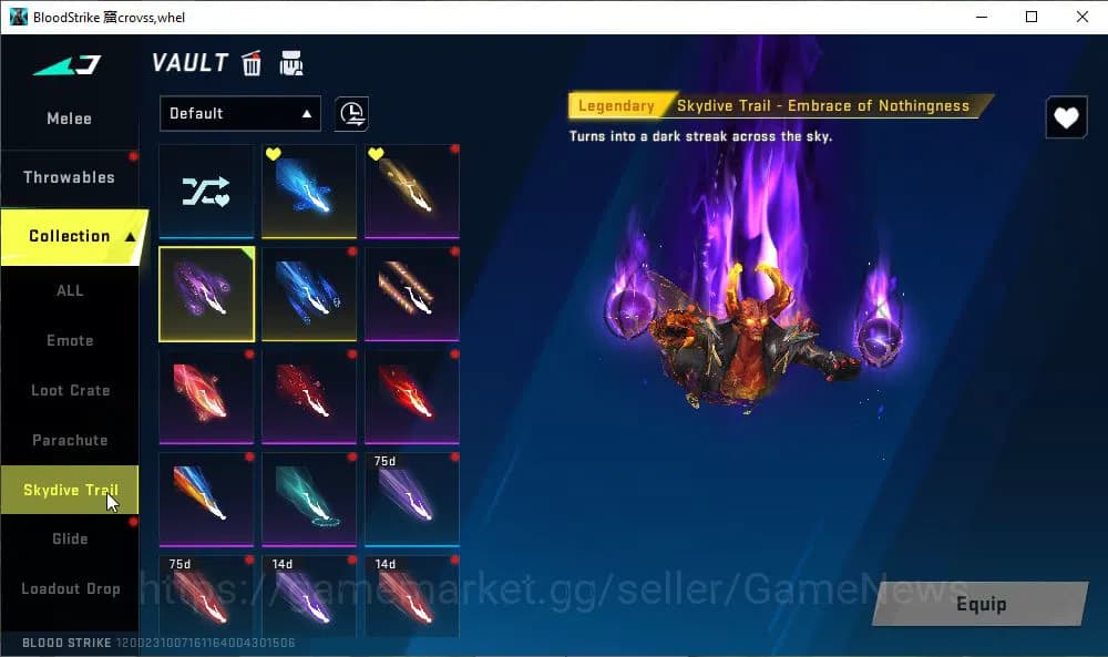 Blood Strike Accounts ASIA|7 ULTRA[VOLT,VAL,UMP45,QBZ95,INP-9,DEagle,Vec image 7