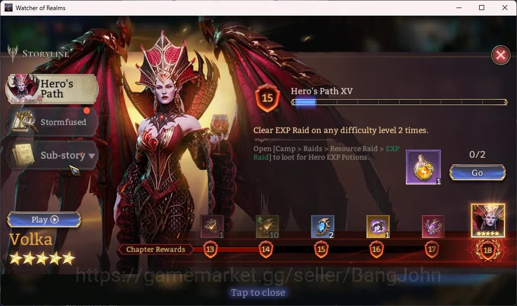 Watcher of Realms Accounts Global 60xx|Power 1M|1 Lord rygar|Nightmare 2 RA01 image 1