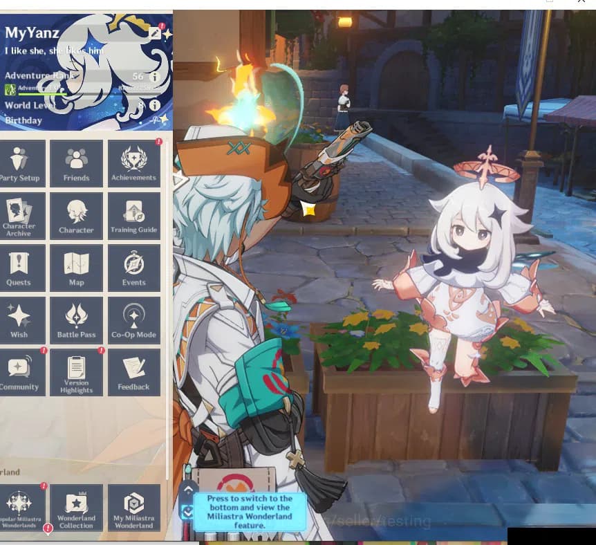 Genshin Impact Accounts Unknown|AR 56|Neuvillette C1+Sign,Furina,Nahida,Ra image 2