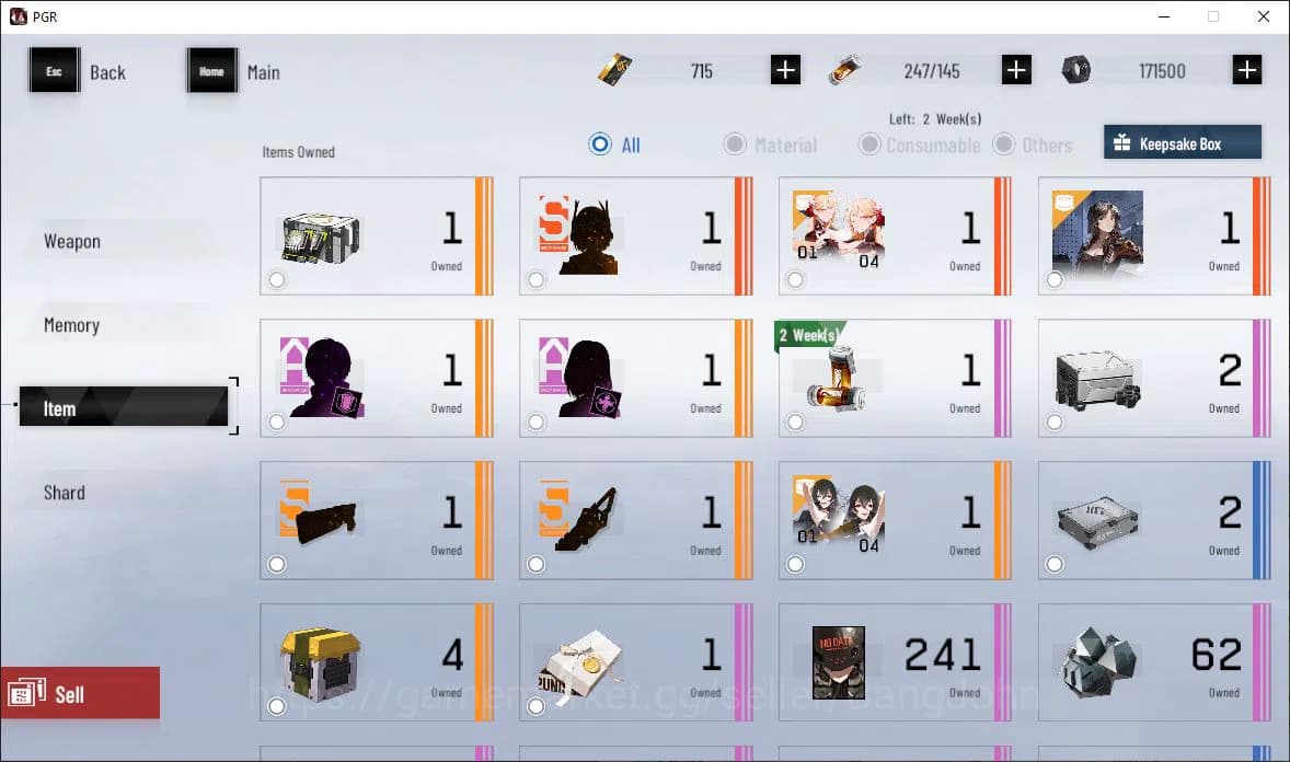 Punishing: Gray Raven Accounts ASIA|Lv 46 | [S Nirvantia,S Crepuscule,S LuciaCW,S image 6