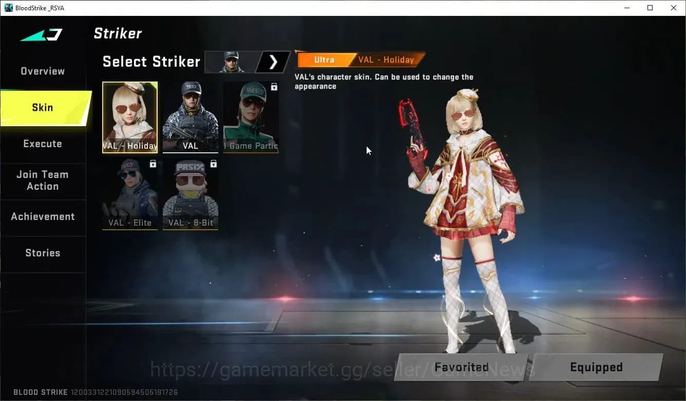 Blood Strike Accounts ASIA|ETERNAL DeAgle-Scorpion+6 ULTRA[Ethan,VAL,Vec image 4