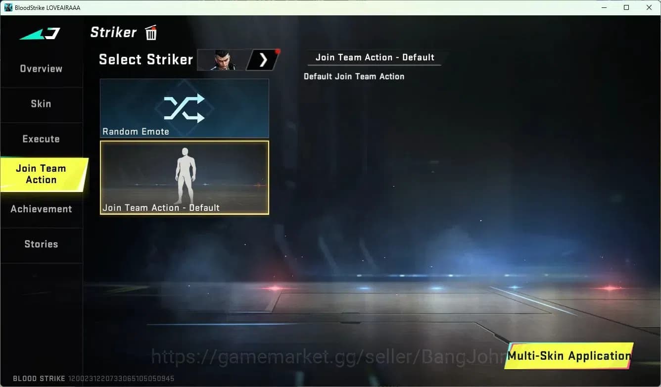 Blood Strike Accounts ASIA | 2 Collab Skins | Limited RPK-Vermilion Sile image 2