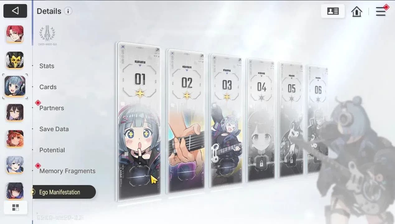 Chaos Zero Nightmare Accounts GLOBAL Lv35|5 SSR[HaideMarie,Haru,Khalipe,Magna,Ka image 6
