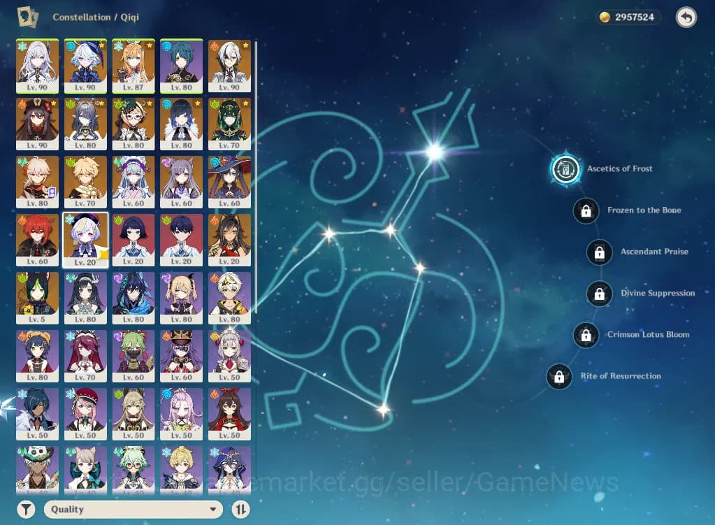 Genshin Impact Accounts ASIA|AR58|PremTeam Skrik|10Limited+6(*5WP)|Furina, image 11