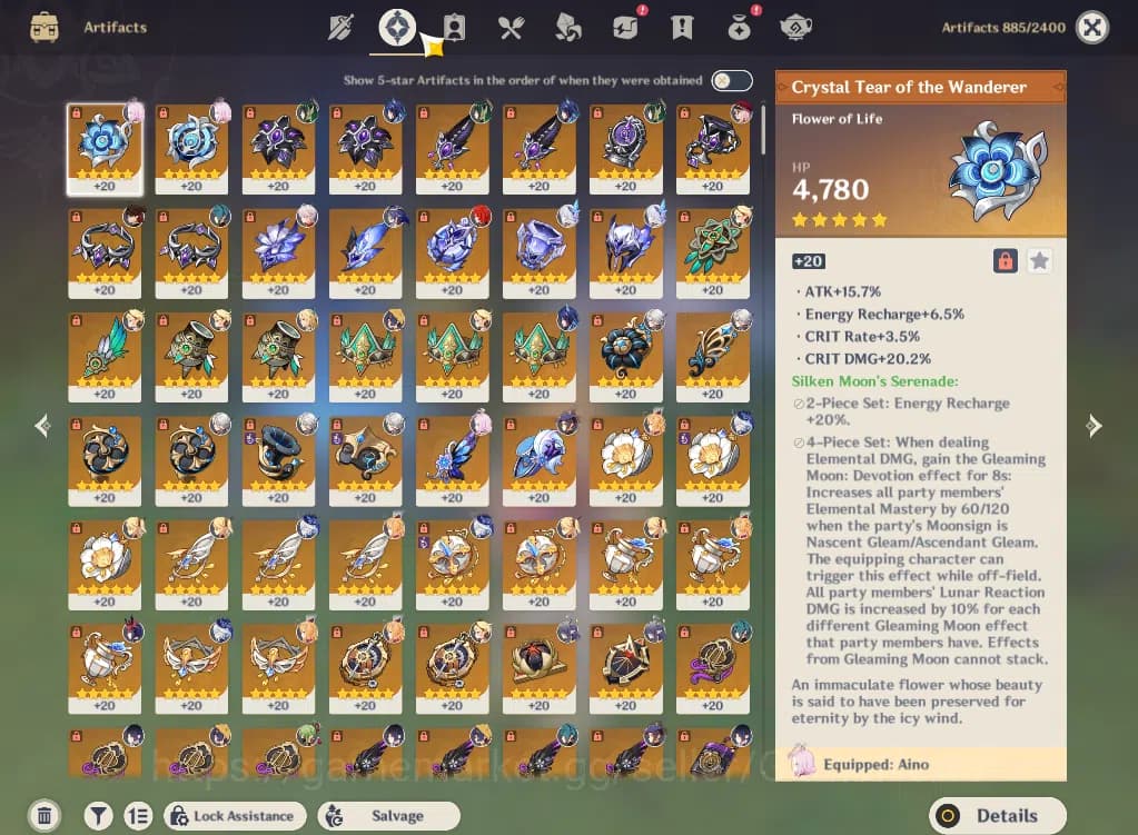 Genshin Impact Accounts ASIA|AR58|PremTeam Skrik|10Limited+6(*5WP)|Furina, image 13