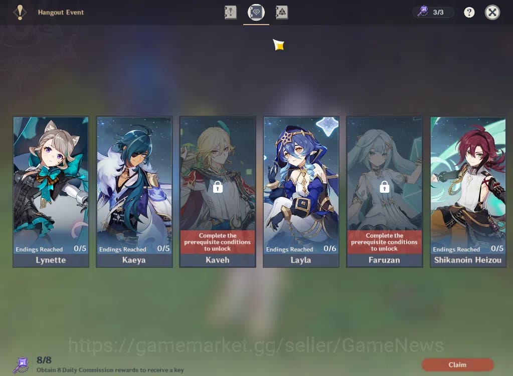 Genshin Impact Accounts ASIA|AR58|PremTeam Skrik|10Limited+6(*5WP)|Furina, image 20