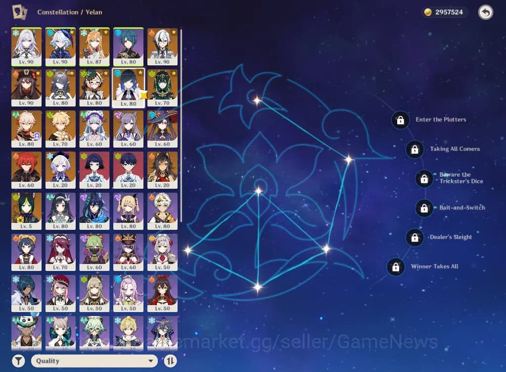 Genshin Impact Accounts ASIA|AR58|PremTeam Skrik|10Limited+6(*5WP)|Furina, image 6