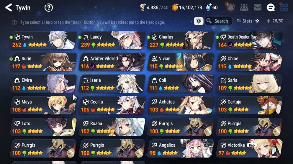 Epic Seven Accounts GLOBAL Unverif|New Era|2 ML(DD Ray, AVildred)+ Roa image 2