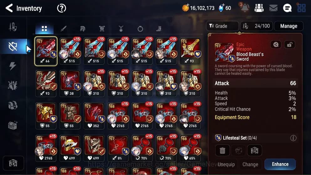 Epic Seven Accounts GLOBAL Unverif|New Era|2 ML(DD Ray, AVildred)+ Roa image 9