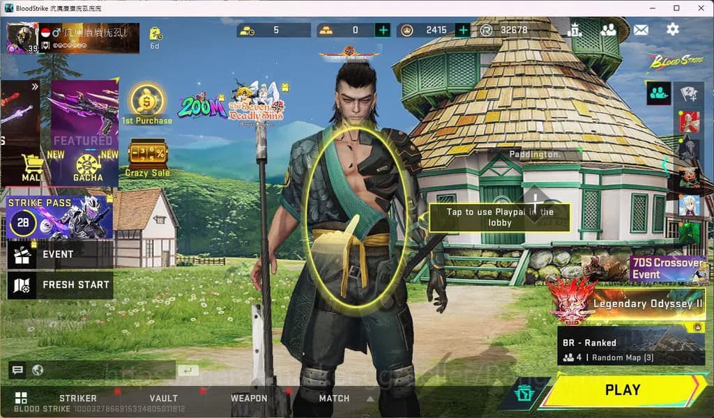 Blood Strike Accounts ASIA|COLLAB=KAR98K,QBZ95|LIMITED=AR97|ULTRA=ORIGIN image 1