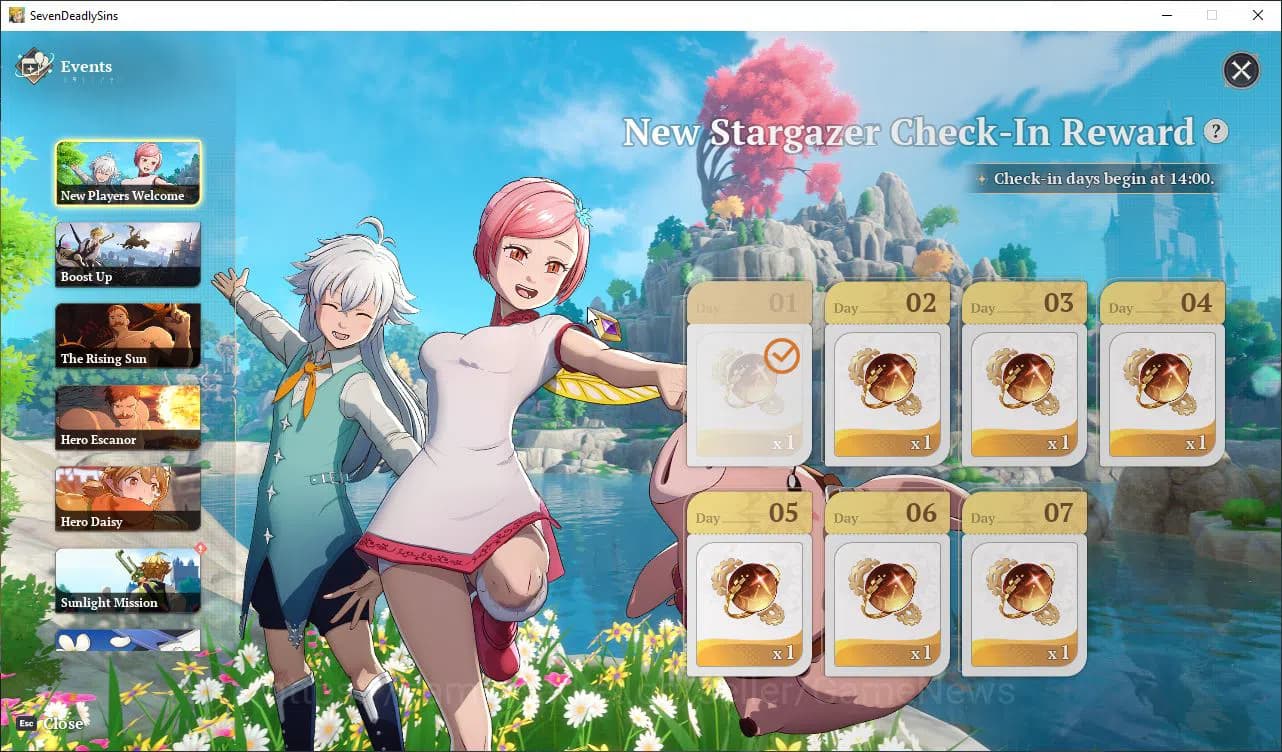 The Seven Deadly Sins: Origin Accounts EU|Fresh Starter Lv 2|4 SSR |Escanor, Diane, Guila image 7