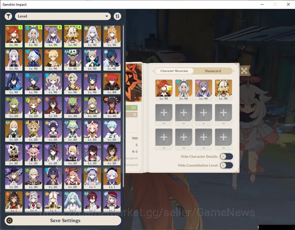 Genshin Impact Accounts ASIA|AR 57|7 Limited+2(*5Wep)|Escoffier+Sign,Mavui image 1