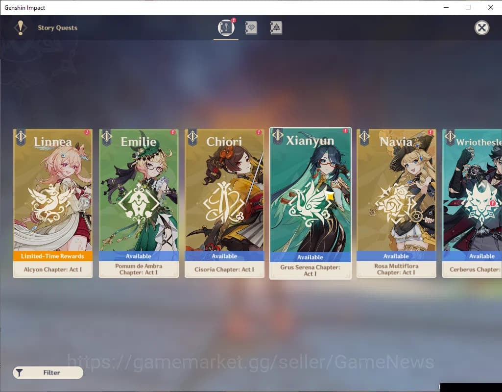 Genshin Impact Accounts ASIA|AR 57|7 Limited+2(*5Wep)|Escoffier+Sign,Mavui image 12