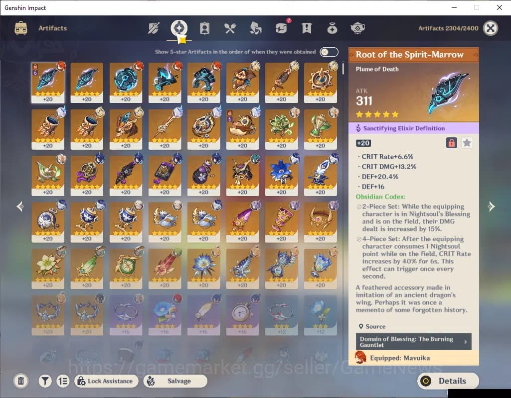 Genshin Impact Accounts ASIA|AR 57|7 Limited+2(*5Wep)|Escoffier+Sign,Mavui image 6