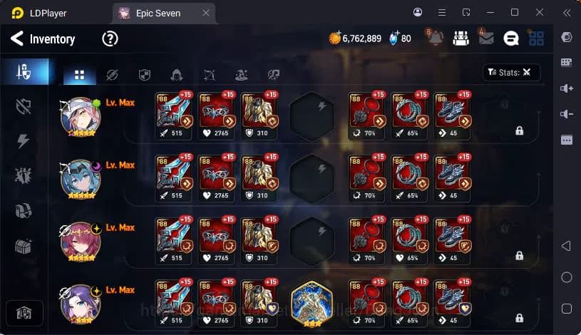 Epic Seven Accounts Global Unverif|6ML(Landy,Cermin,Politis,Tieria,Ver image 16