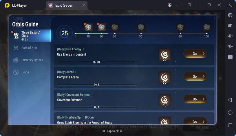 Epic Seven Accounts Global Unverif|6ML(Landy,Cermin,Politis,Tieria,Ver image 19