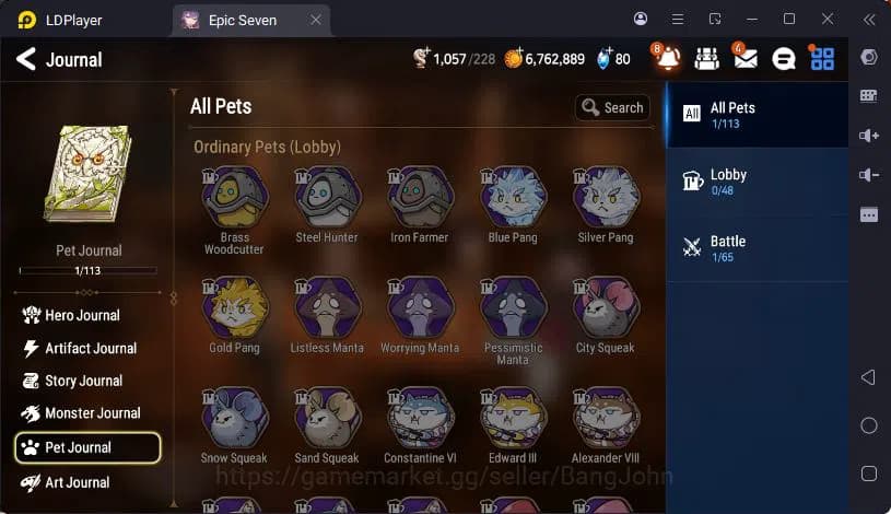 Epic Seven Accounts Global Unverif|6ML(Landy,Cermin,Politis,Tieria,Ver image 3