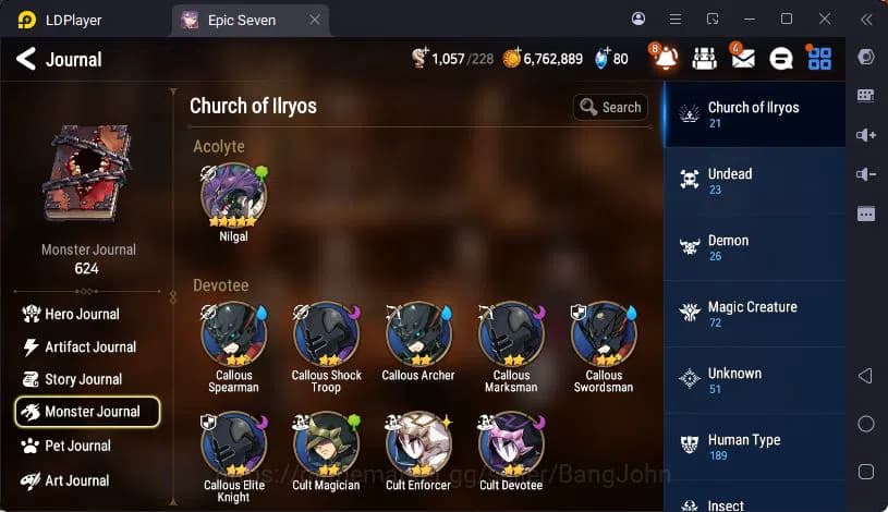 Epic Seven Accounts Global Unverif|6ML(Landy,Cermin,Politis,Tieria,Ver image 4