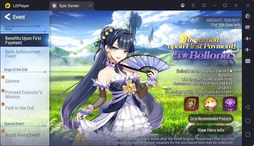 Epic Seven Accounts Global Unverif|6ML(Landy,Cermin,Politis,Tieria,Ver image 9