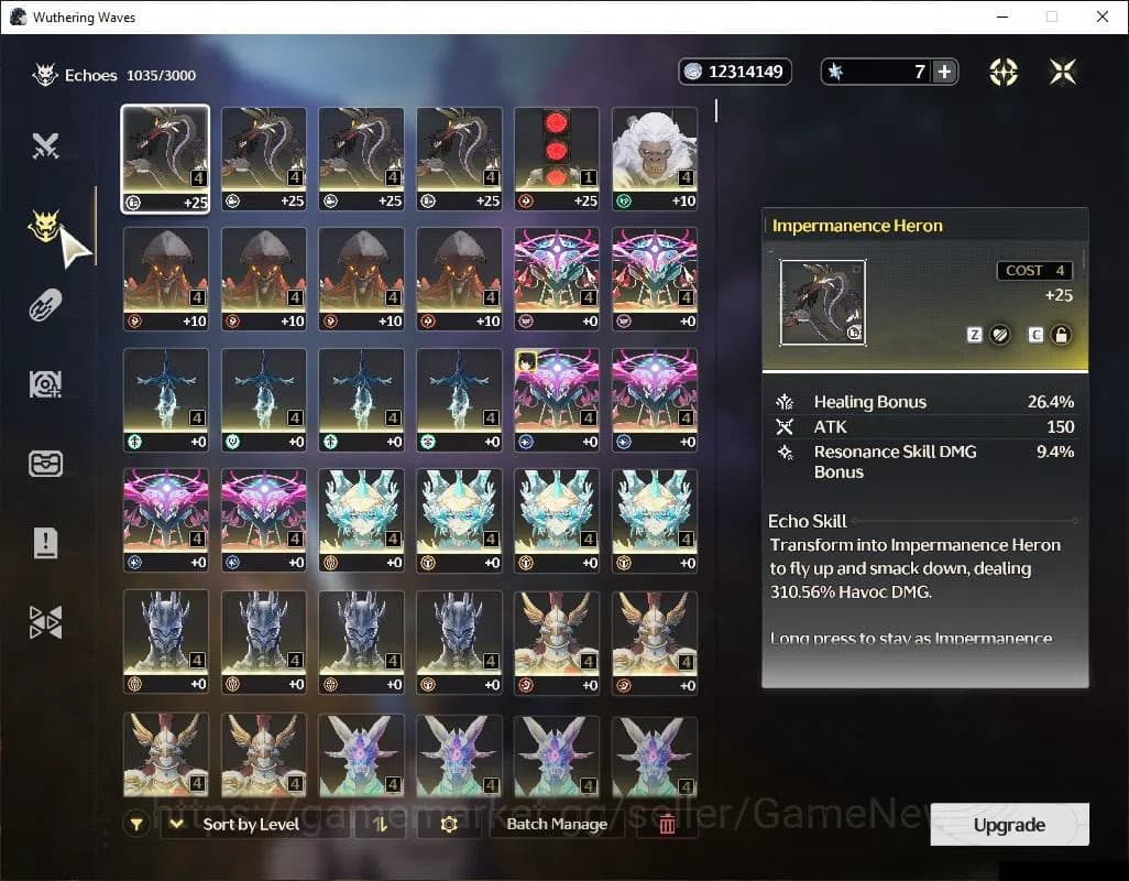 Wuthering Waves Accounts NA|UL 46|120 Lustrous Tide|2 Limited| [Aemeath,Lup image 6